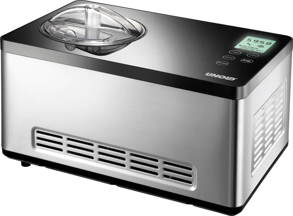Machine à glace 2L Unold 48845 pour desserts faits maison et sorbets