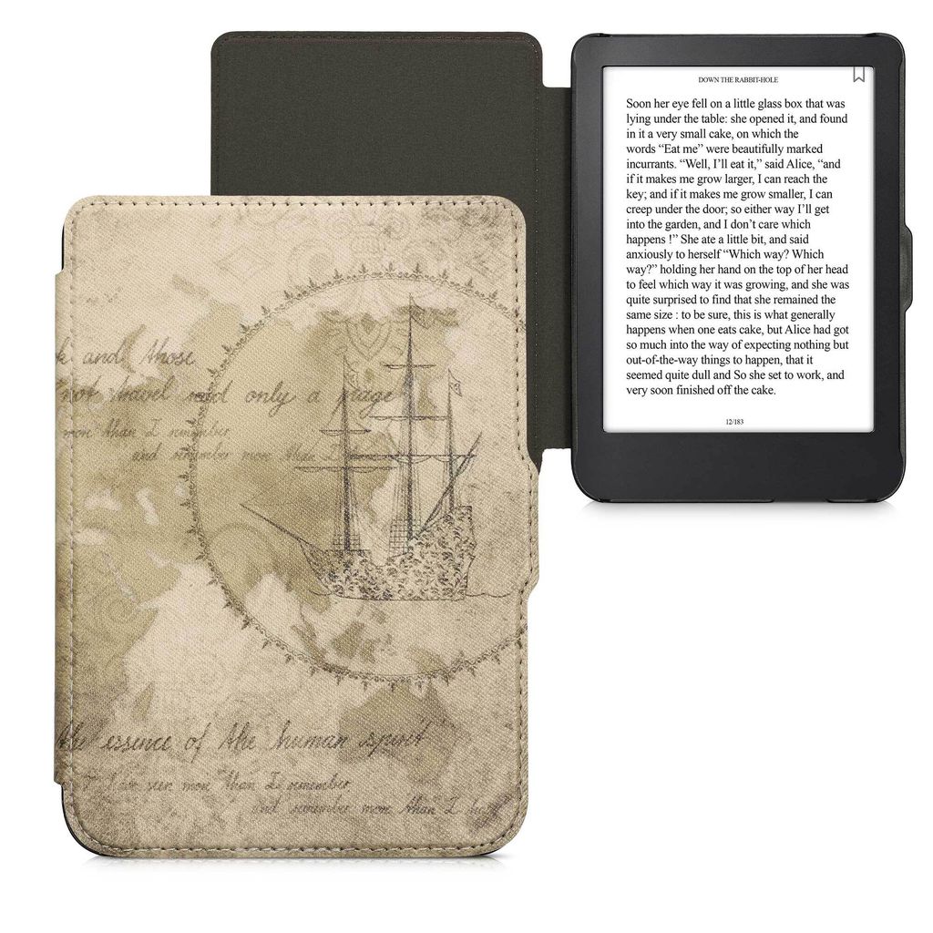 kwmobile Klapphülle kompatibel mit Kobo Clara 2E / Tolino Produktbild 8