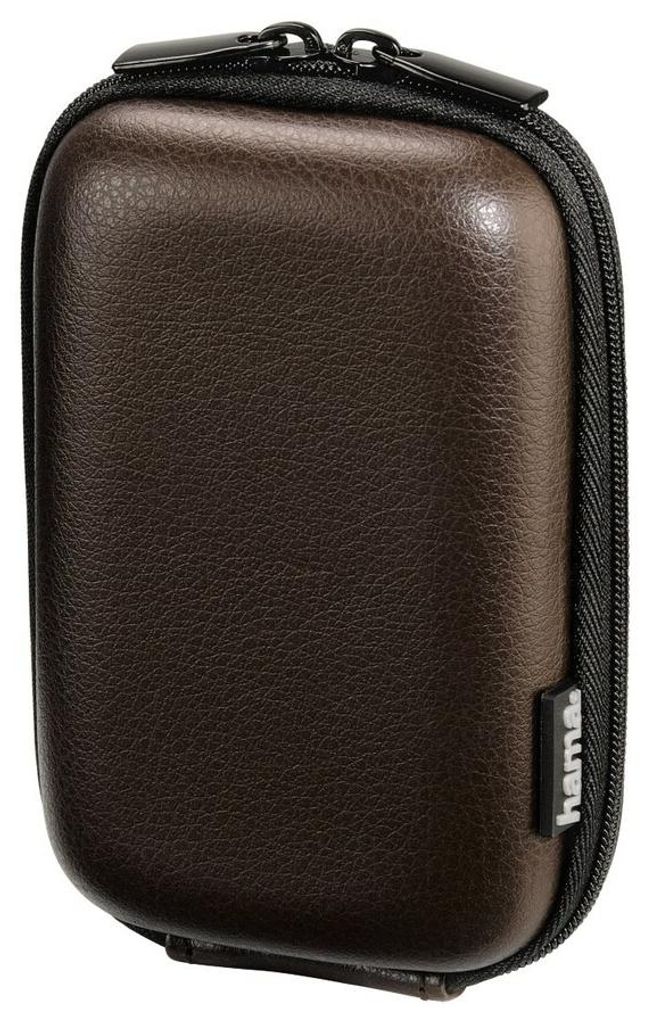 Hama Hardcase Leather Look, Cover, Braun