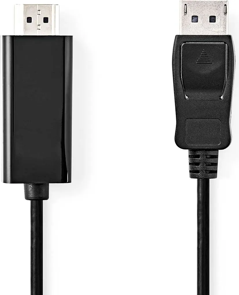 Cavo DisplayPort | DisplayPort maschio | Connettore HDMI™ | 4K@30Hz | Nichelato | 1,00 m | Rotondo | PVC | Antracite | Scatola