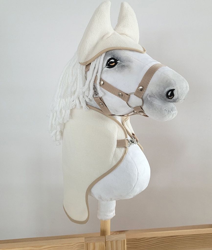Steckenpferd A3 Set: Decke + Ohrenschützer - creme