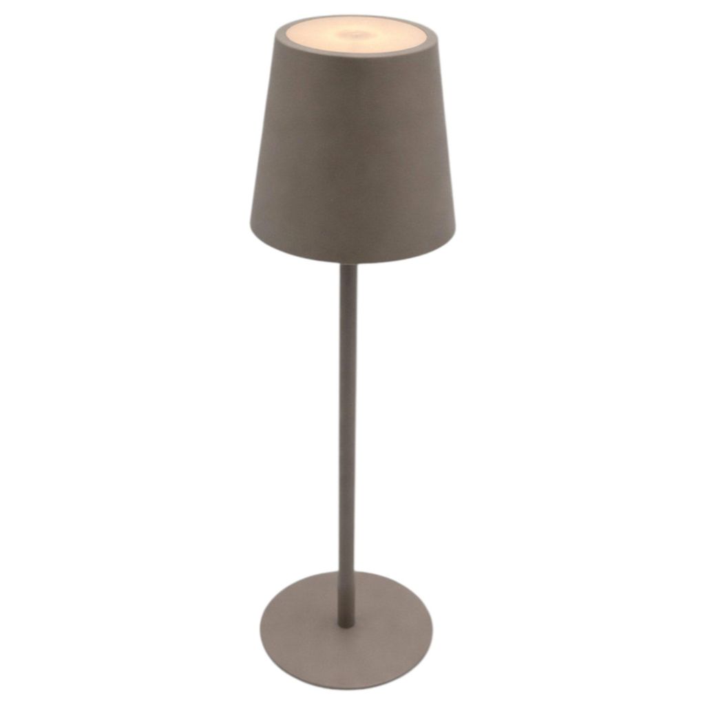 Coen Bakker USB Tischleuchte taupe outdoor Touch 27cm Produktbild 