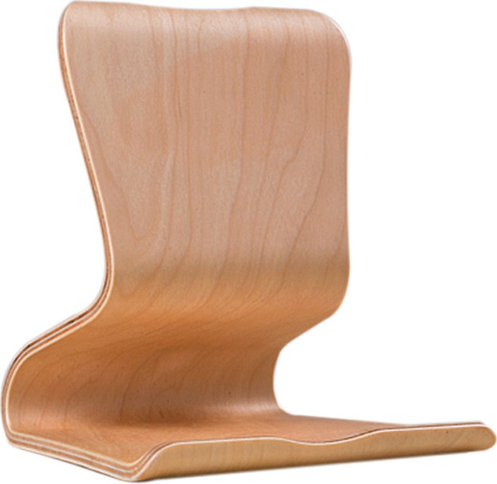 SAMDI Wooden Universal Tablet PC Phone Stand Halteret für iPad Samsung Tab-Weißer Birkenholz
