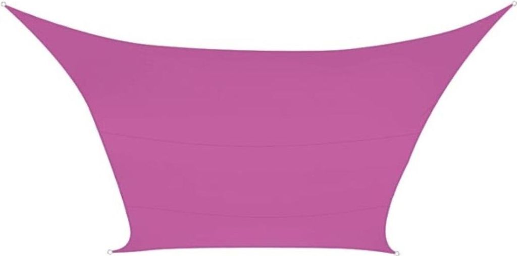 Vela ombreggiante - Rettangolare - 2 X 3 M - Colore: Fucsia Immagine del prodotto 