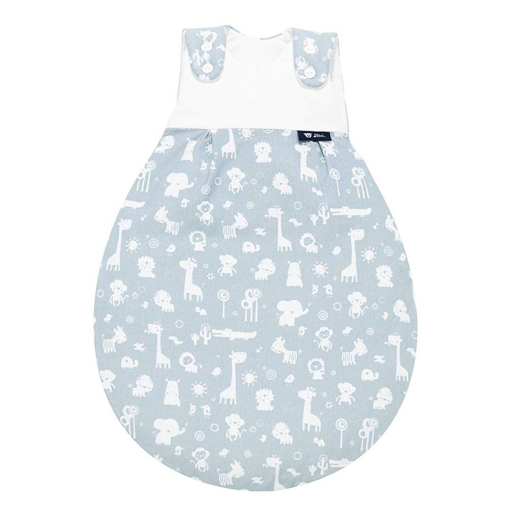 Alvi Baby-Mäxchen borsa esterna Animals blu 50/56 Immagine del prodotto 