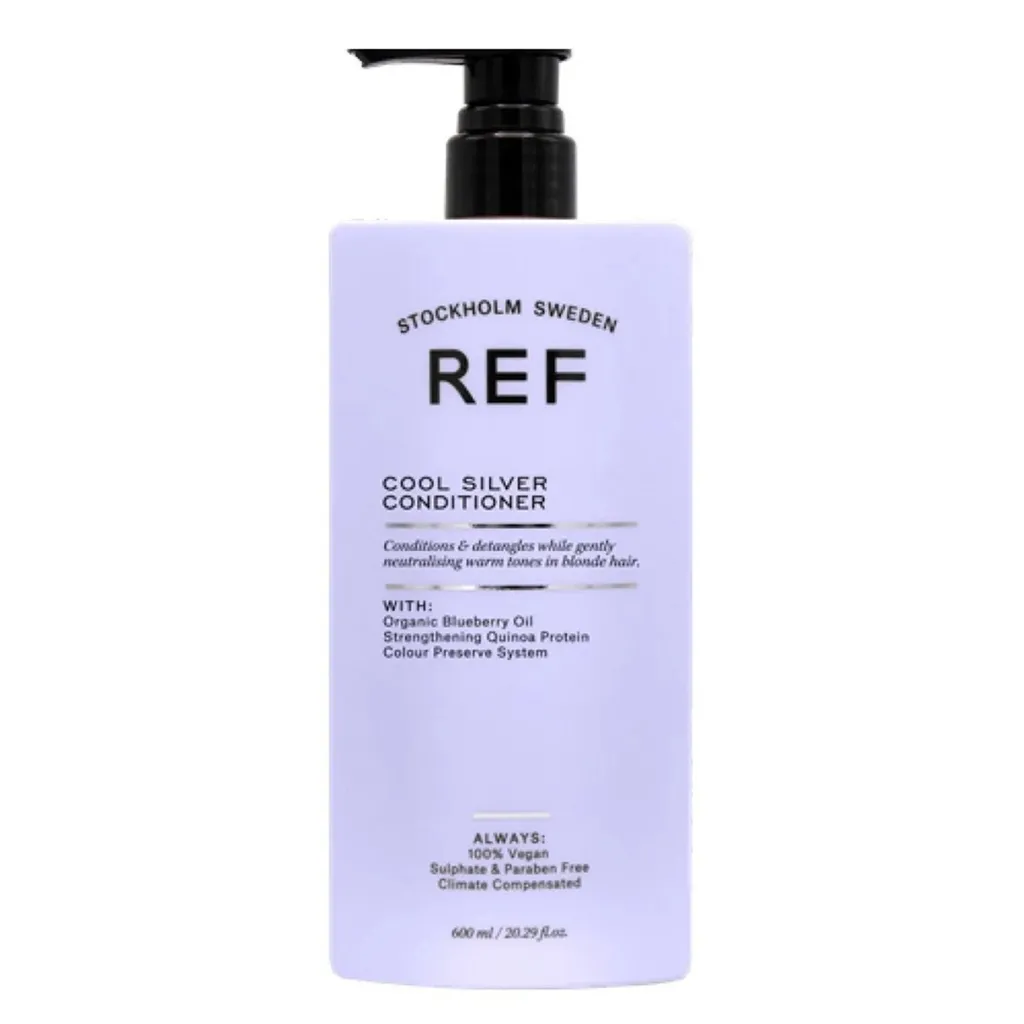 Anti-Jaune REF Cool Silver Conditioner 600ml - Cheveux Blonds Froids - 3