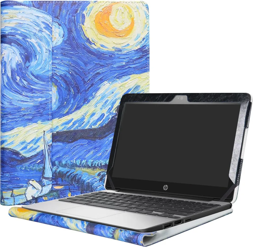 Housse Acer Chromebook Spin 511 et 311 11,6 pouces Motif Nuit Étoilée