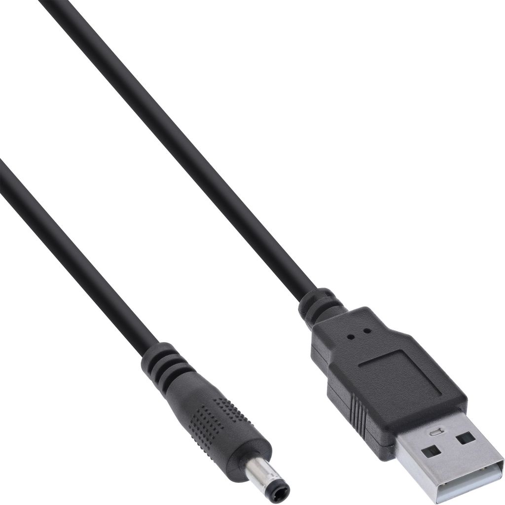 InLine® USB DC Stromadapterkabel, USB A Stecker zu DC Produktbild 