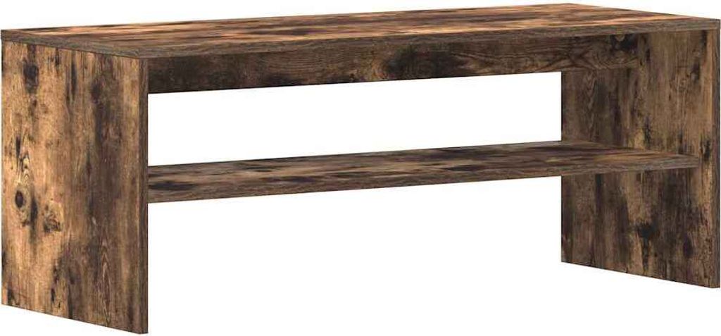 vidaXL TV-Schrank Räuchereiche 100x40x40 cm Holzwerkstoff