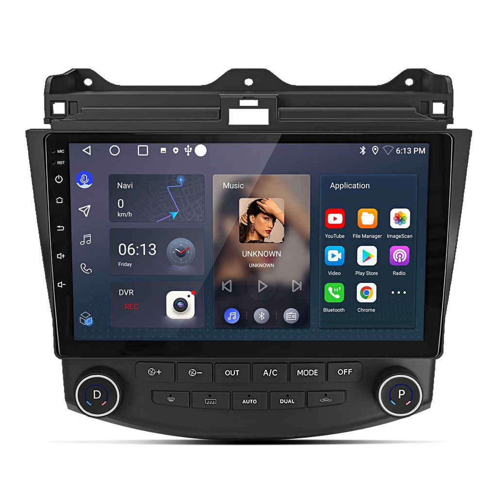 10" Carplay Android 15 autorádio pro Honda Accord 7 Obrázek produktu 