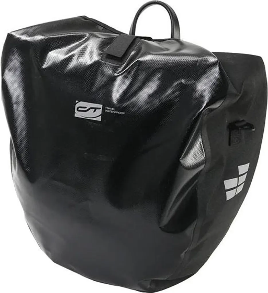 Contec Travel Waterproof Sacoche de Vélo Individuelle Noire Étanche