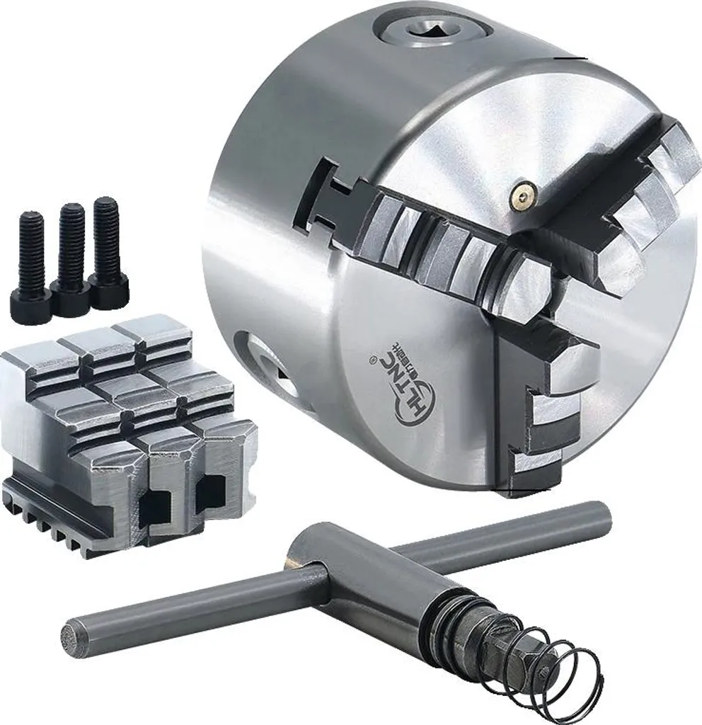 Mandrin manuel K11-160 haute précision compatible mors 3 et 4 trous