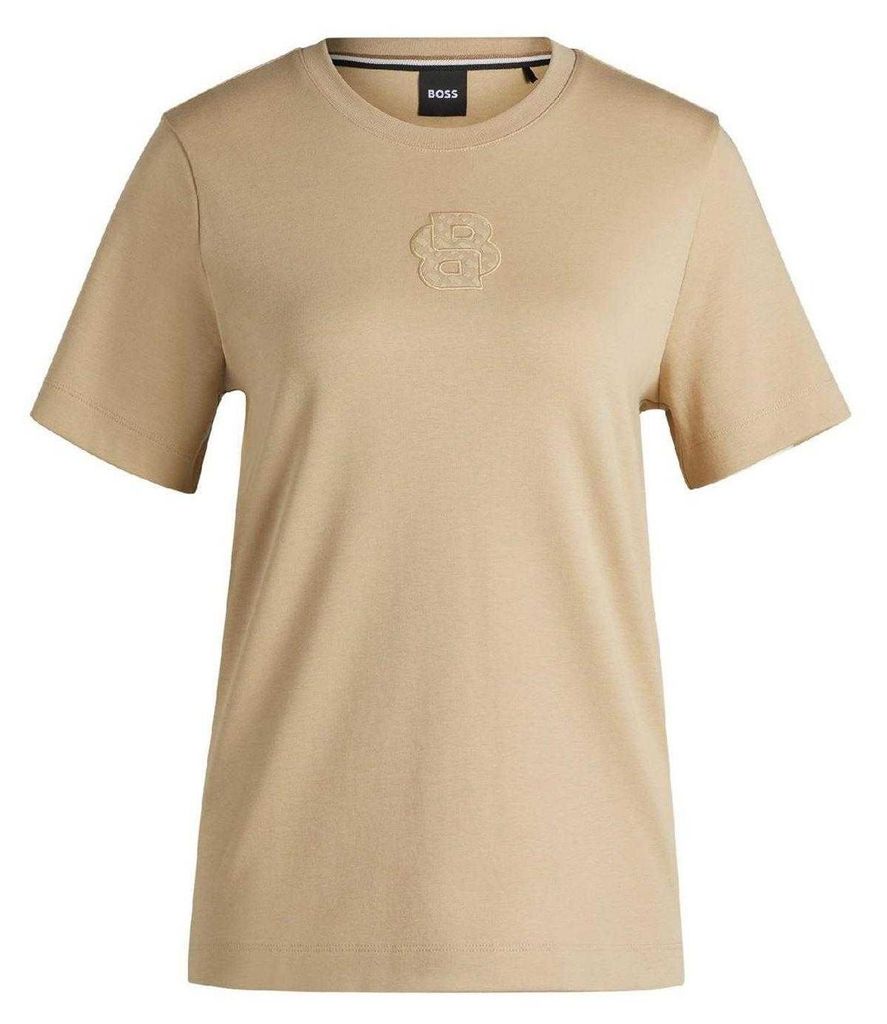 Hugo Boss - "Ecosa2" T-Shirt für Damen GT15582 (36 DE) (Mittelbeige)