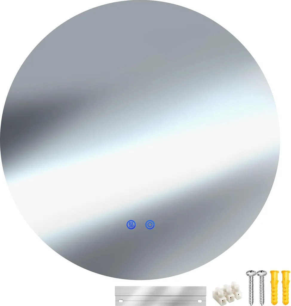 Miroir LED AURORA 60 cm - Fini les zones d'ombre dans votre salle de bain