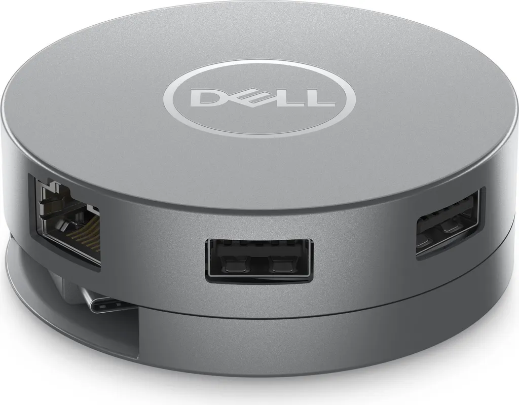 DELL Adattatore multiporta USB-C 6 in 1 - DA305 - Cablato - USB 3.2 Gen 2 (3.1 Gen 2) Type-C - 10,100,1000 Mbps - S