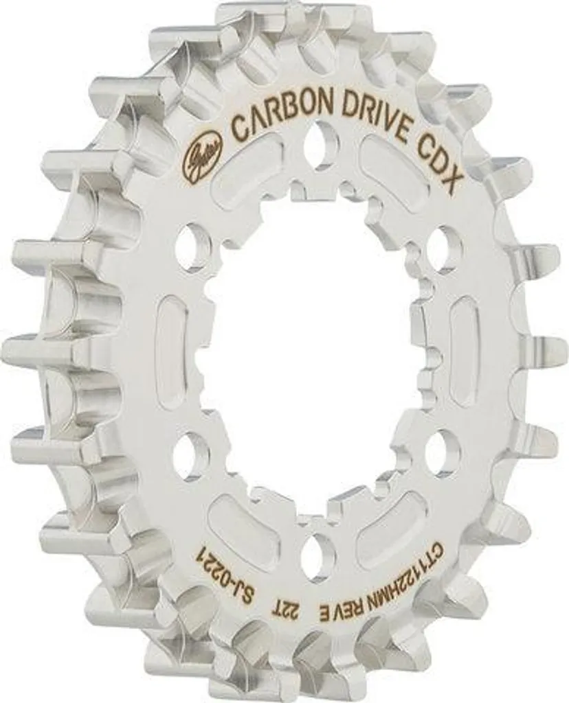 Pignon de moyeu 9 cannelures Gates CDX 22T - Transmission vélos urbains