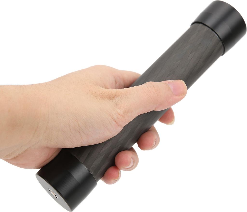 21 cm/8,3 in Professionelle Carbon Faser Verlängerung Stange Handheld Pole Stick Einbeinstativ Stazilizer
