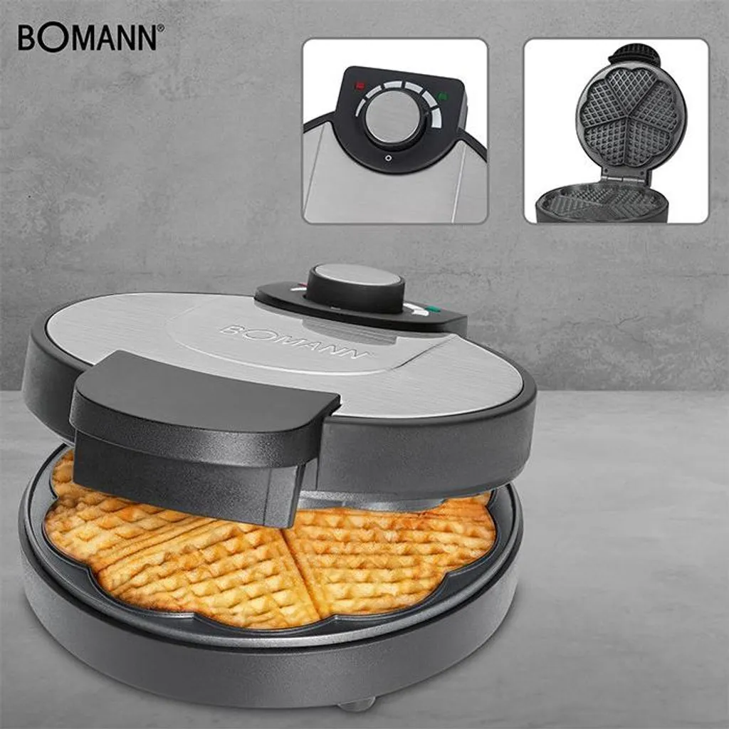 Piastra per Waffel Bomann WA 1365 CB 1000W: Miglior Prezzo Online - 5