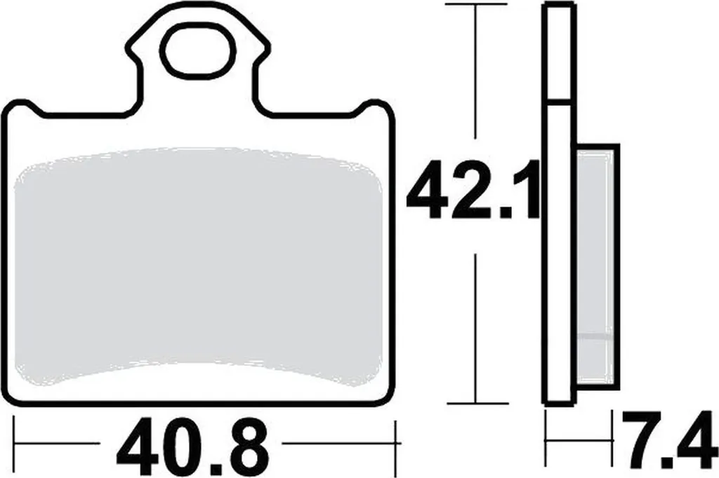 Plaquettes de frein arrière pour entretien Husqvarna TC 85 2014-2020