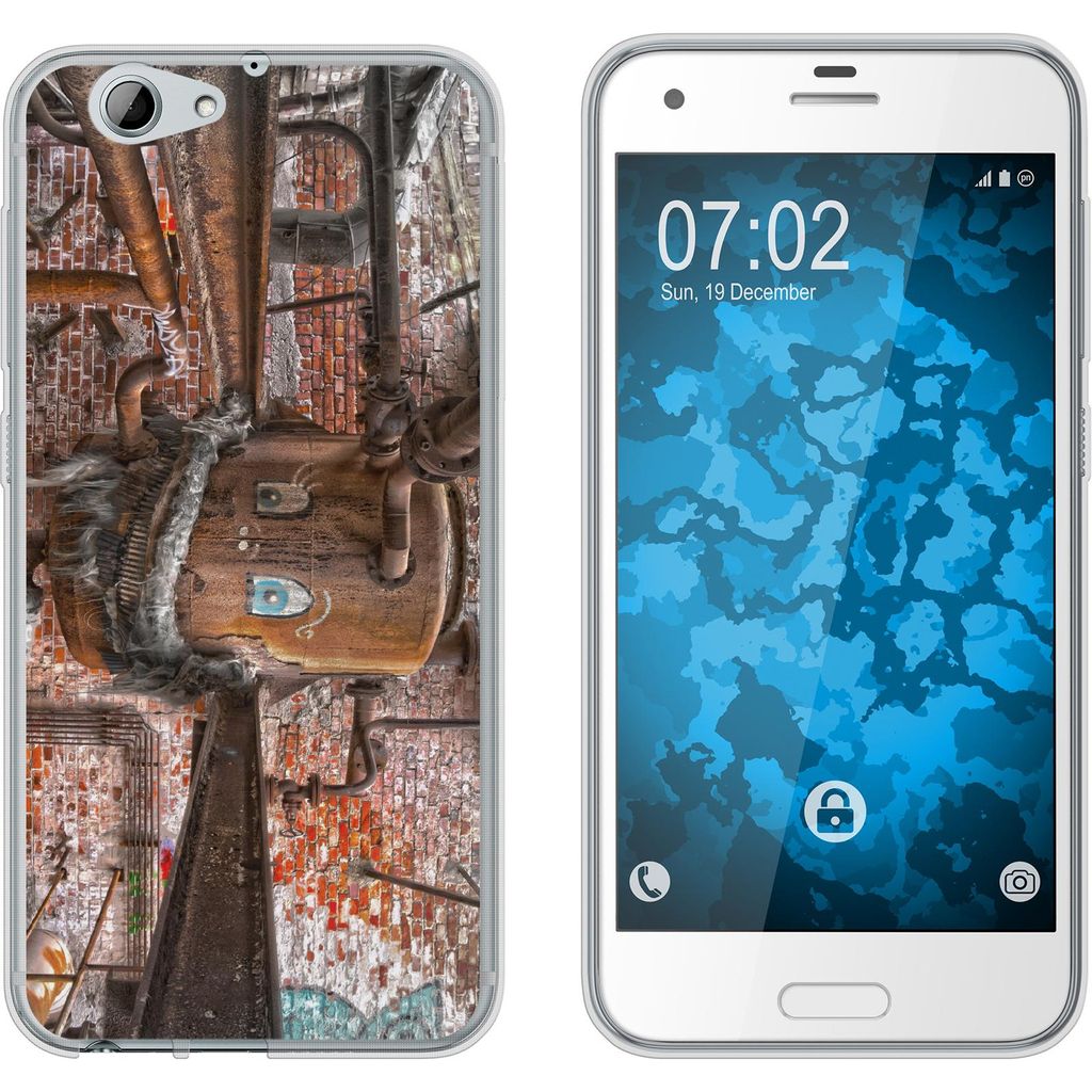 PhoneNatic Case kompatibel mit HTC One A9s Silikon-Hülle Urban M1