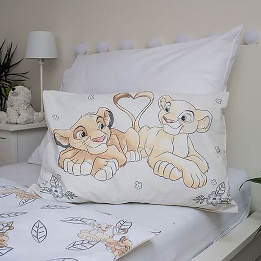 Simba Leví kráľ, Mufasa detská posteľná bielizeň 100x135 Obrázok produktu 5