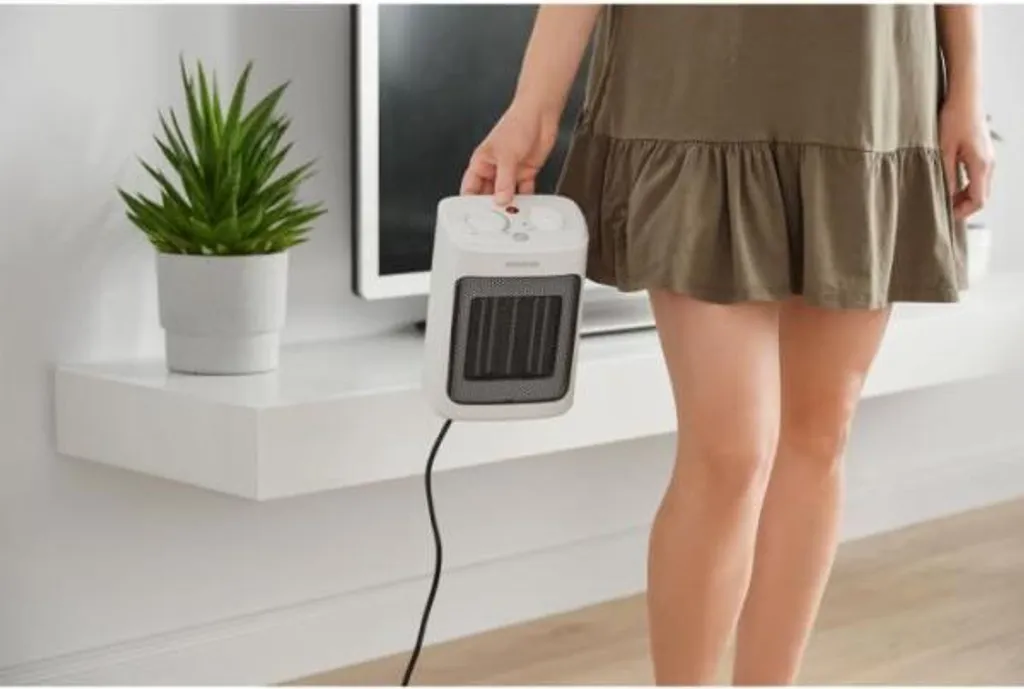 Chauffage d'appoint céramique pour salon et pièce de 15m²