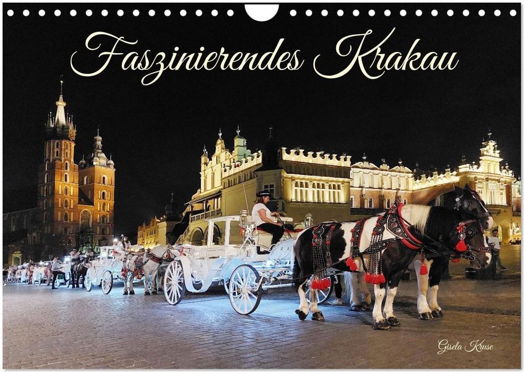 Faszinierendes Krakau (Wandkalender 2026 DIN A4 quer), CALVENDO Monatskalender