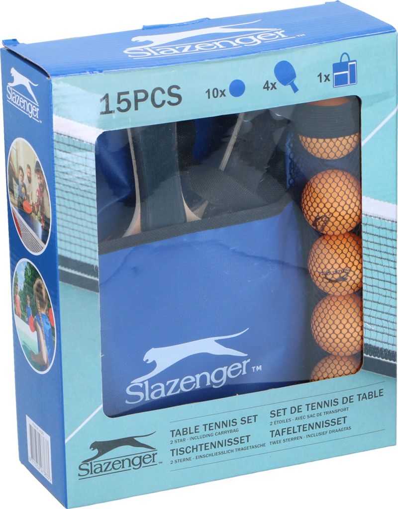 Zestaw do tenisa stołowego Slazenger - 15 elementów - 4 Zdjęcie produktu 4
