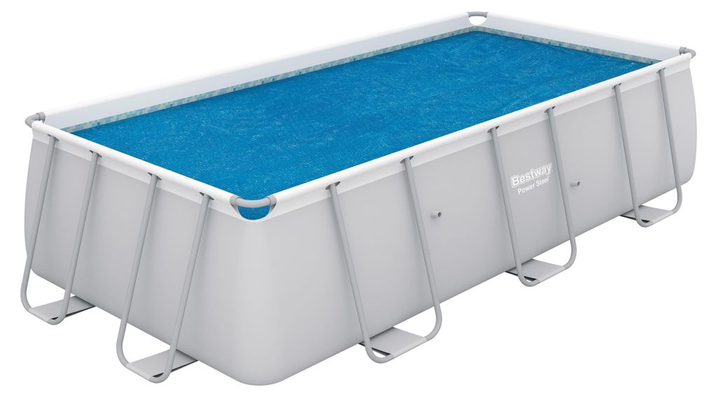 Bestway® PE solárna plachta 380 x 180 cm, modrá, štvorcová Obrázok produktu 
