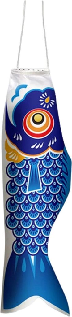Japanischer Karpfen-Windsack zum Aufhängen im Freien, Fischflagge, Drachen, Koinobori-Windsack für Sushi-Bar, Restaurant, Garten, Deck-Dekor