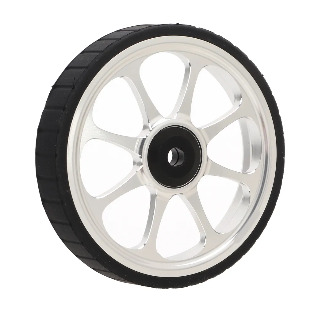 Ruota facile per bici pieghevole, ruota facile per bici pieghevole, ruota facile per Brompton, ruota facile per bici pieghevole in lega di alluminio, ruota facile da 82 mm, ruota facile per bici pieghevole Brompton - 4