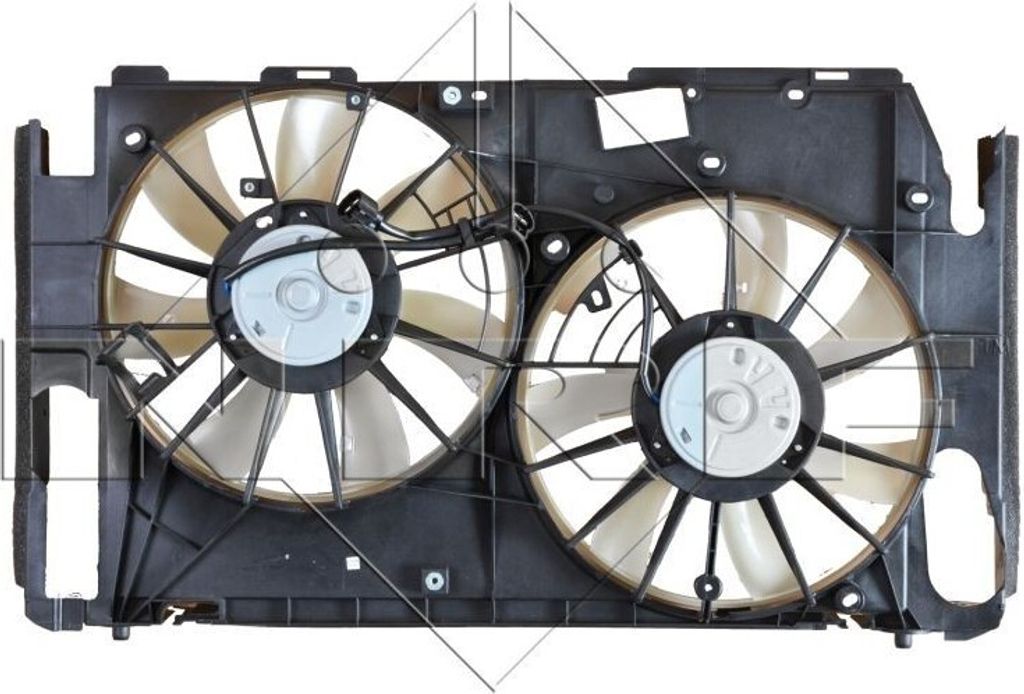 NRF 47584 - OE 1636128240 Kühlerlüfter für RAV 4 IV (A4), RAV 4 III (A3), Previa III (R2, R5), Previa (R3)