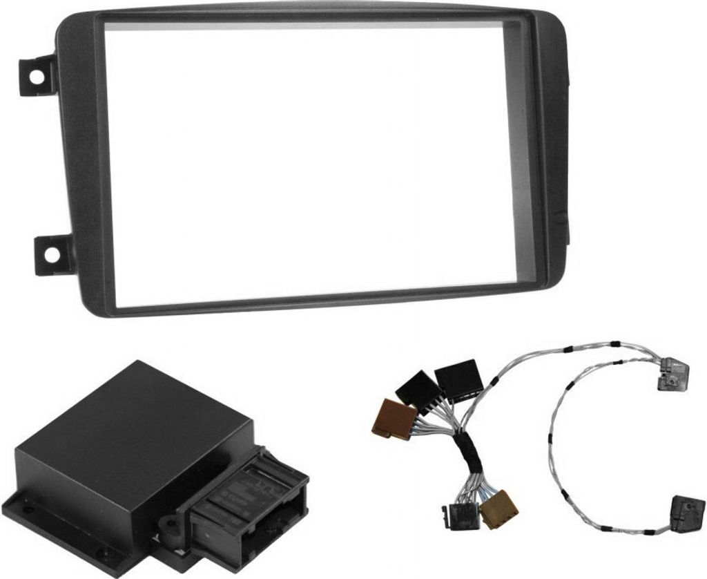 Original Kufatec Kabelbaum Adapter Umrüst-Set für Mercedes Comand 2.0 für W203