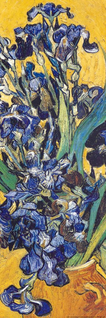 Vincent Van Gogh Kunstdruck Bild - Iris, 1889 (91 x 30 cm)