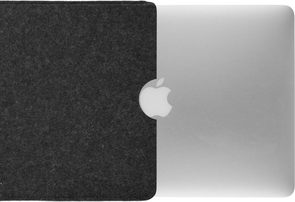Hülle für Apple MacBook Air 13,6" (M2) Handmade Filz Tasche Case Schutztasche