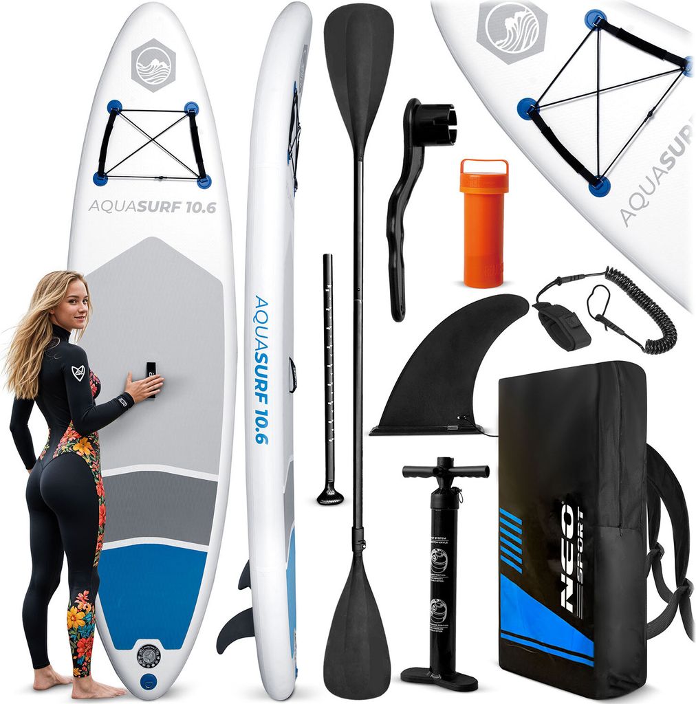 Deska SUP Aquasurf 320 x 84 x 15 cm Neo-Sport 170200