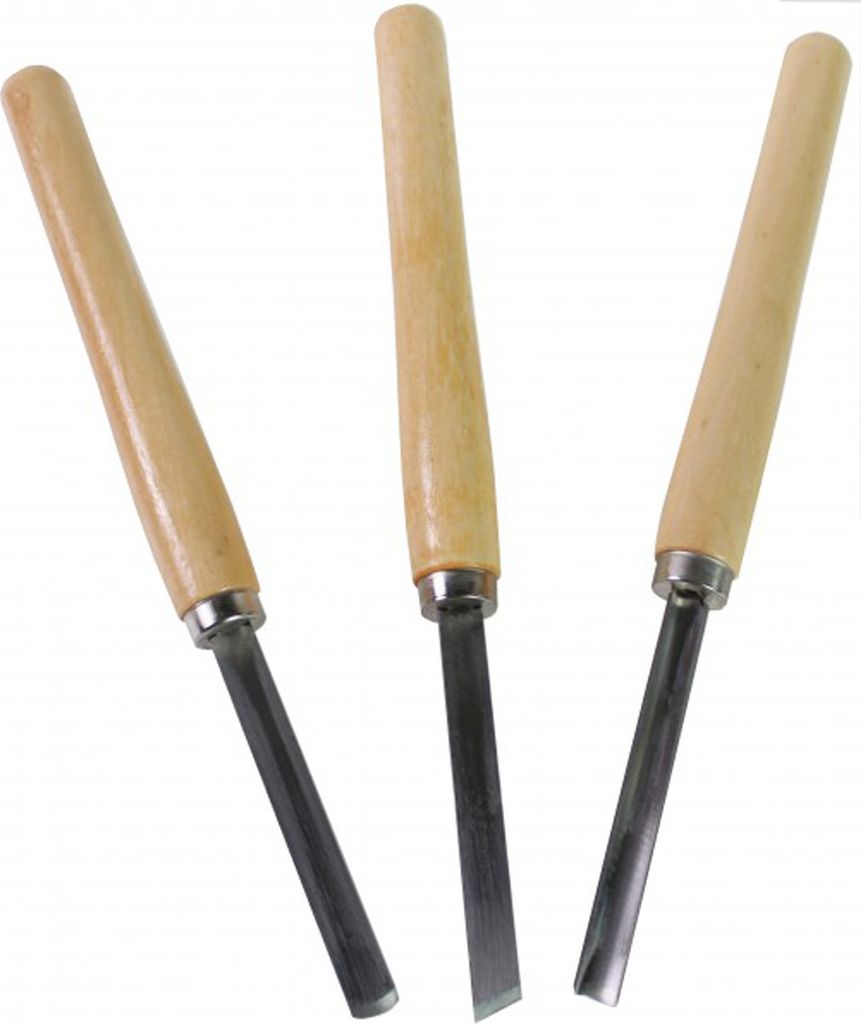 3 Drechselmesser Set Drechselbeitel Drechsel… Produktbild 