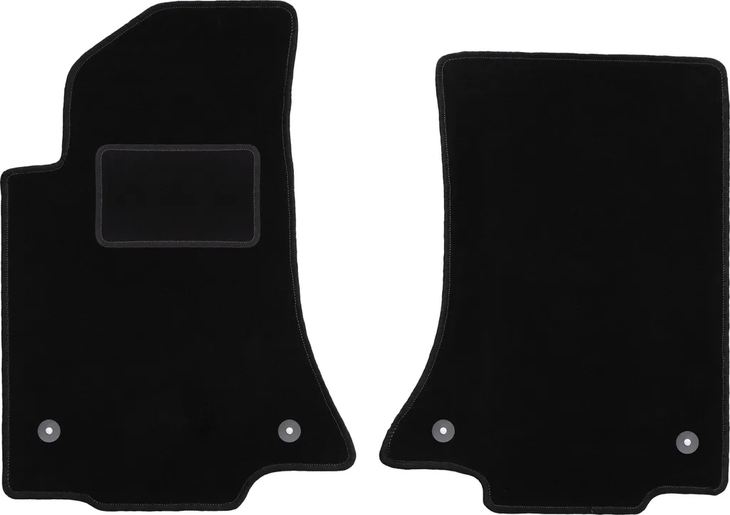 Tappeti Velours su Misura per Opel Omega B (1994-2003) - Nero Intenso