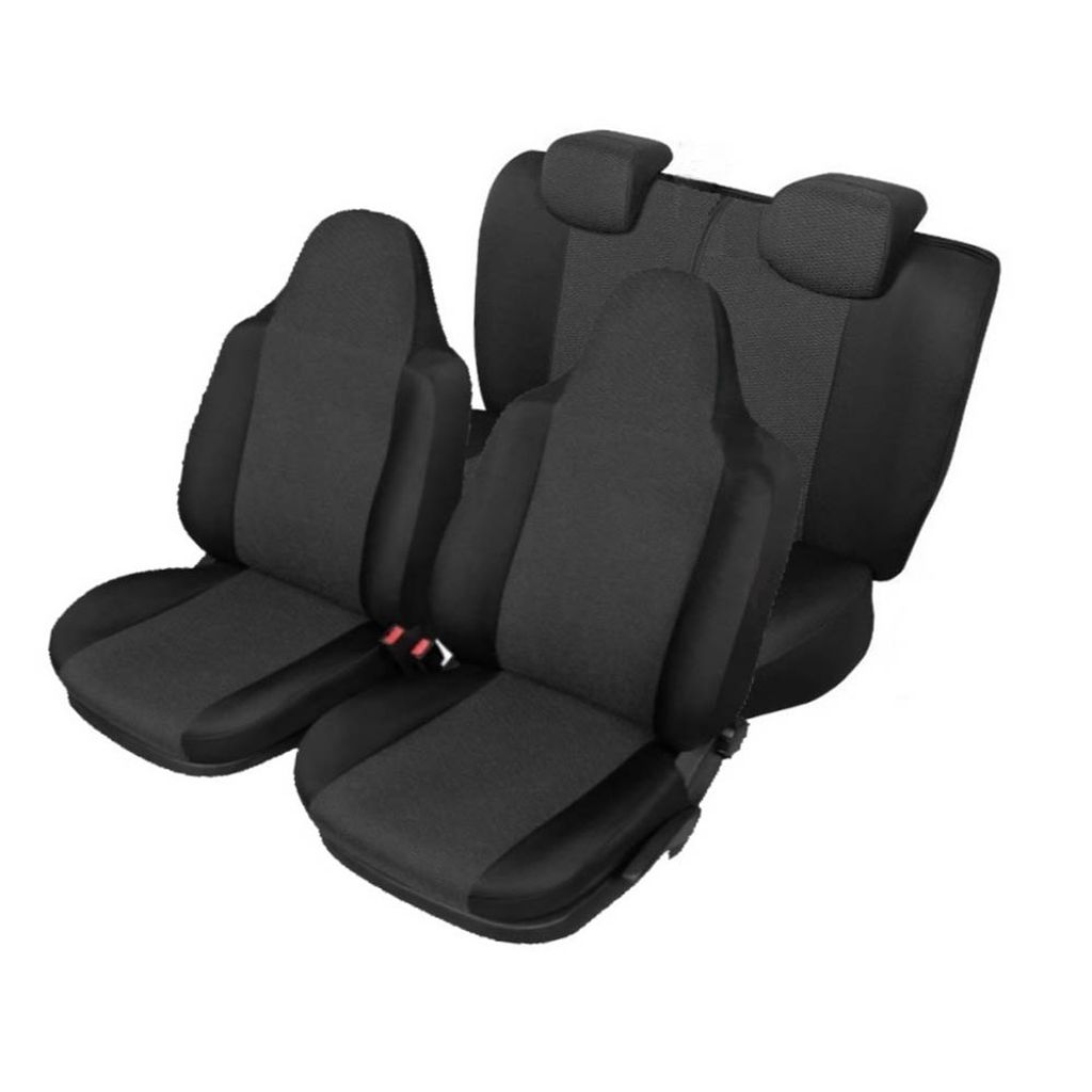 Sitzbezug klimatisierend schwarz für Citroen C1 2 Steilheck Hatchback 5-türer 04 
