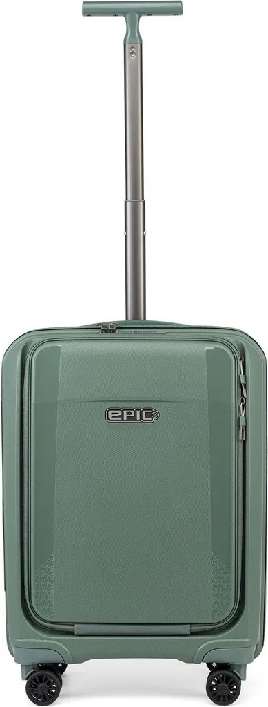 Bagage cabine business EPIC trolley rigide vert foncé avec poche PC