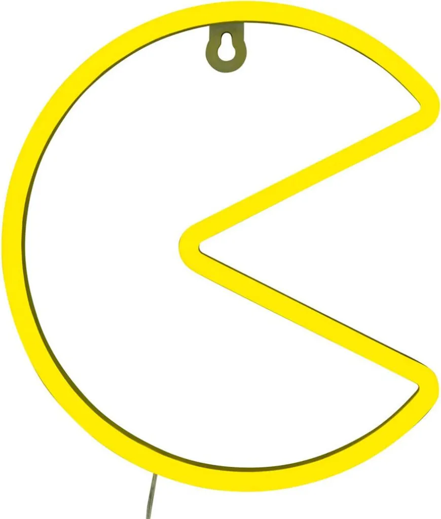 Pac-Man Lampe LED Fantôme Ghost - Luminaire Gaming Rétro Multi-Couleurs