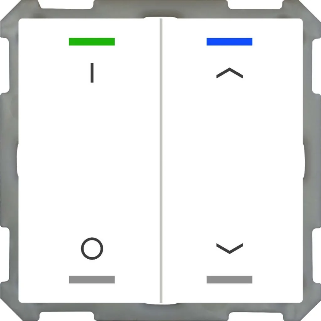 Commande d'éclairage KNX MDT double blanc studio pour maison connectée