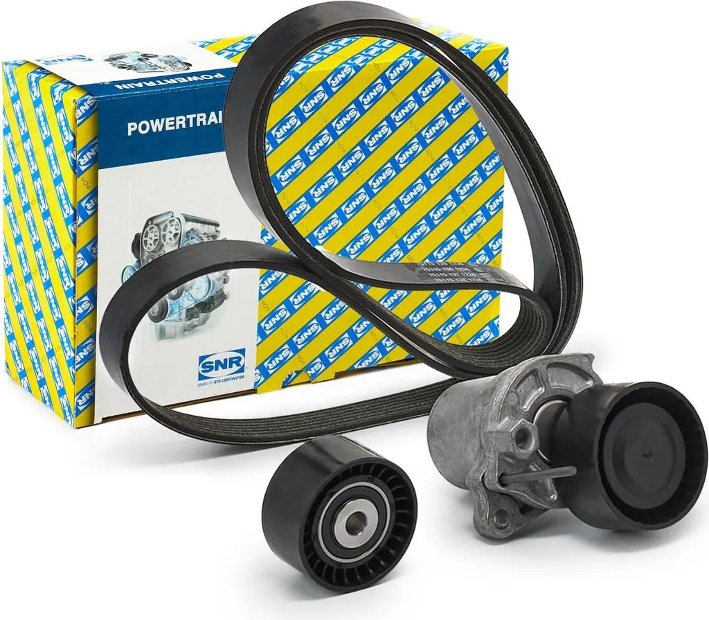 Kit courroies trapézoïdales NTN SNR KA855.33 pour Opel Vivaro B et Renault