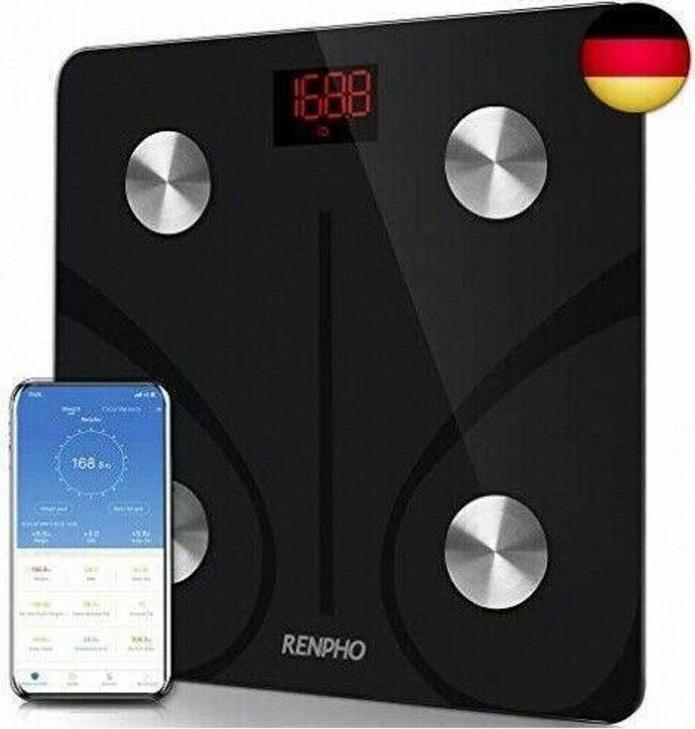 RENPHO Personenwaage Körperfettwaage, Waage Personen mit Produktbild 3