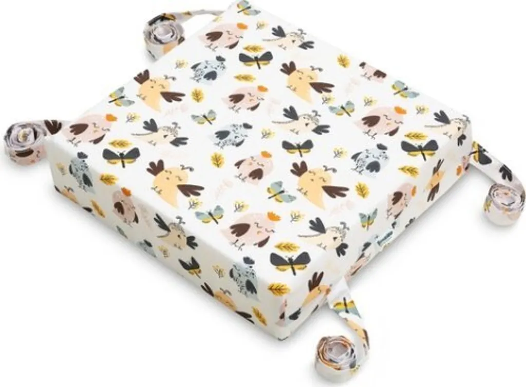 Rialzo Sedia Bimbo 32x32x8cm - Uccelli Colorati - Ergonomia e Igiene
