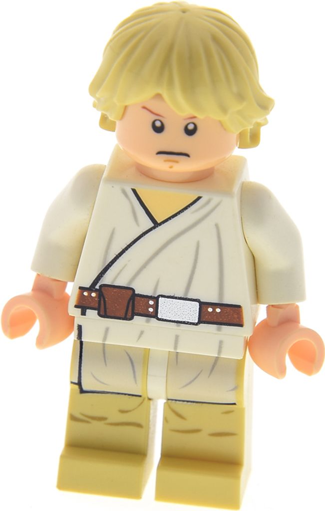 1x Lego Minifigur Star Wars Luke Skywalker Tatooine Produktbild 