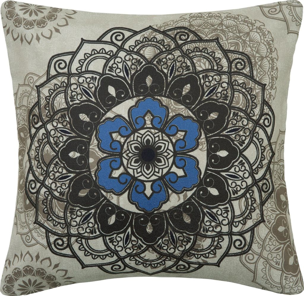 Erwin Müller Kissenhülle Mandala", abgepasst beige 40x40 cm"