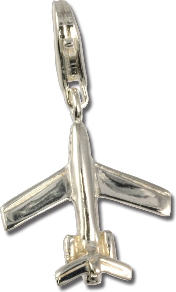SilberDream Charm bracelet bijoux pendentif avion 925 Image du produit 