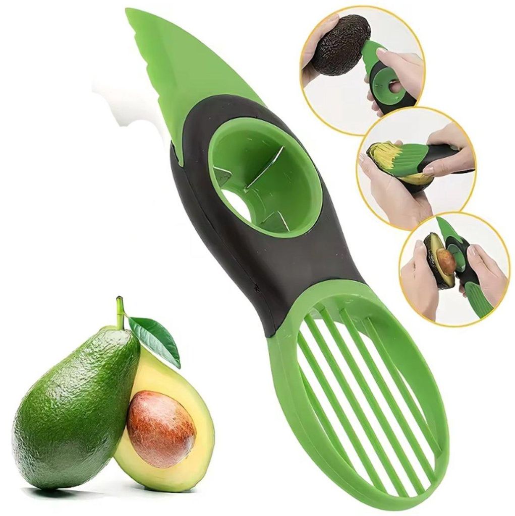 Avocadomesser – Avocadomesser – 3-in-1-Avocadoschneider – Produktbild 