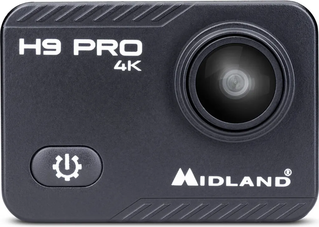 Midland H9 Pro Caméra d'action 4K avec écran tactile et grand angle 170°